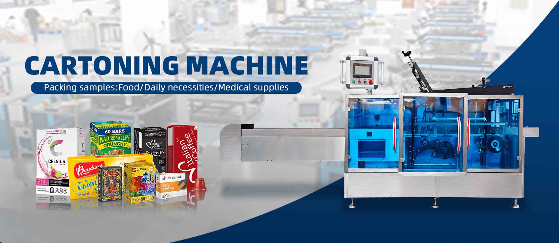 Automatic Cartoning Machine Box
