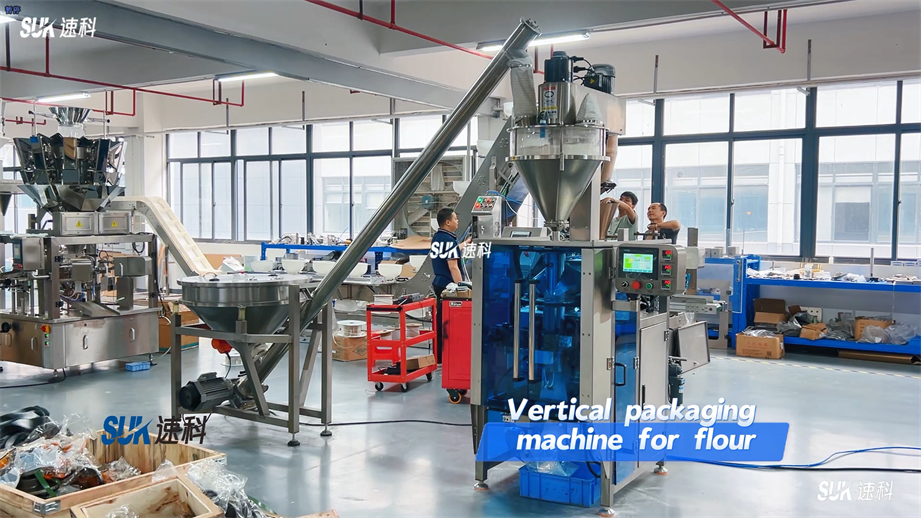 Vertical powder packing machine