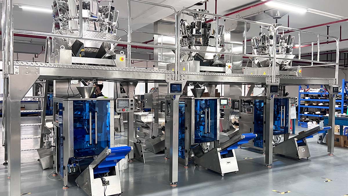 Vertical Form Fill Seal (VFFS) Machine detail