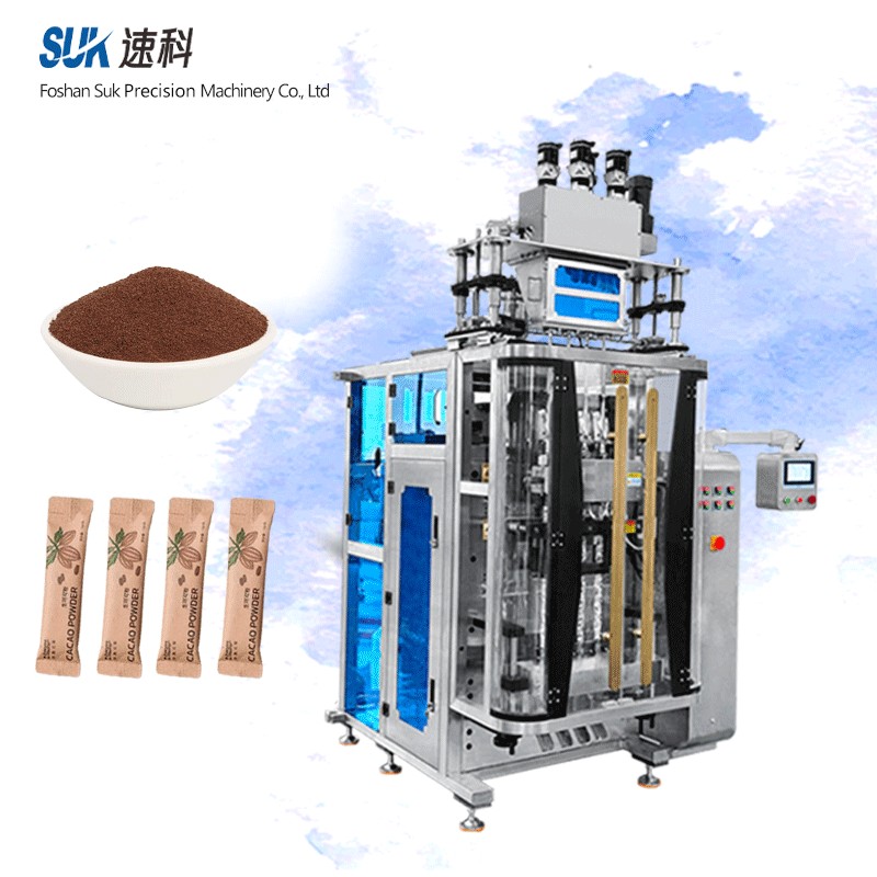 SUK multi-lane powder stick packaging machine with full application image
