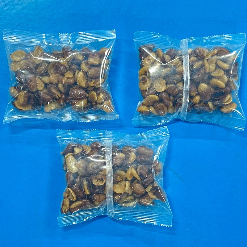 Granule pillow and gusset bag samples for snacks and nuts
