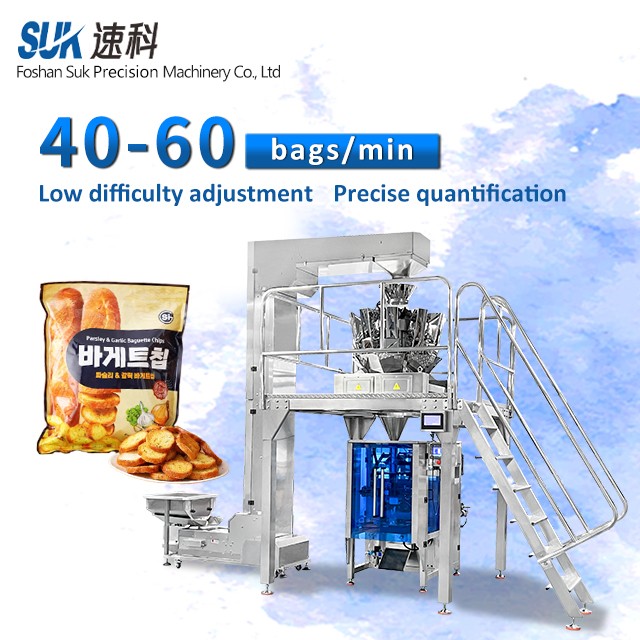SUK granule vertical packaging machine with multi-head weigher