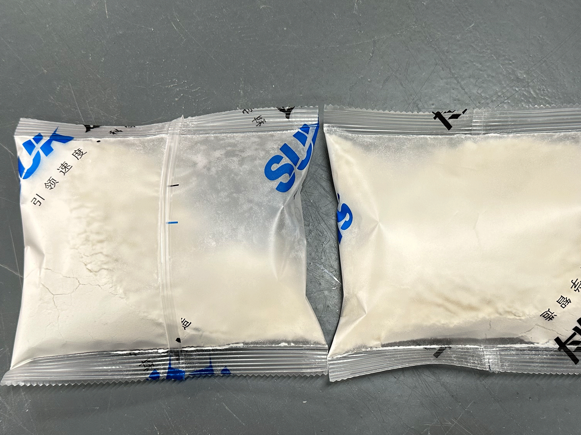 Milk powder finished pouch sample