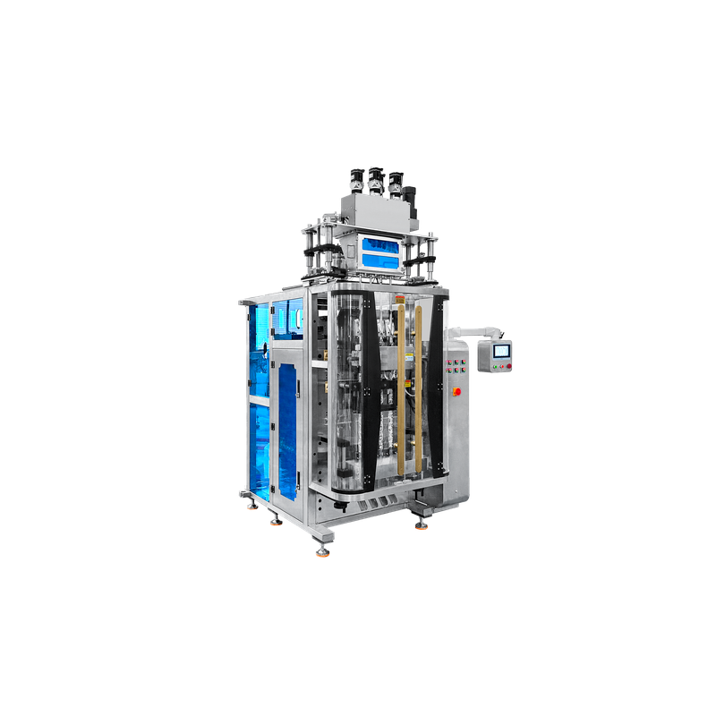 Real SUK multi-lane powder sachet packaging machine.