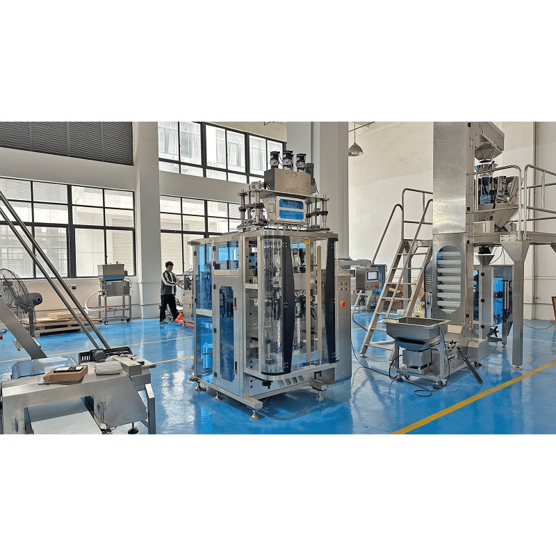 Real SUK multi-lane salt sachet packaging line