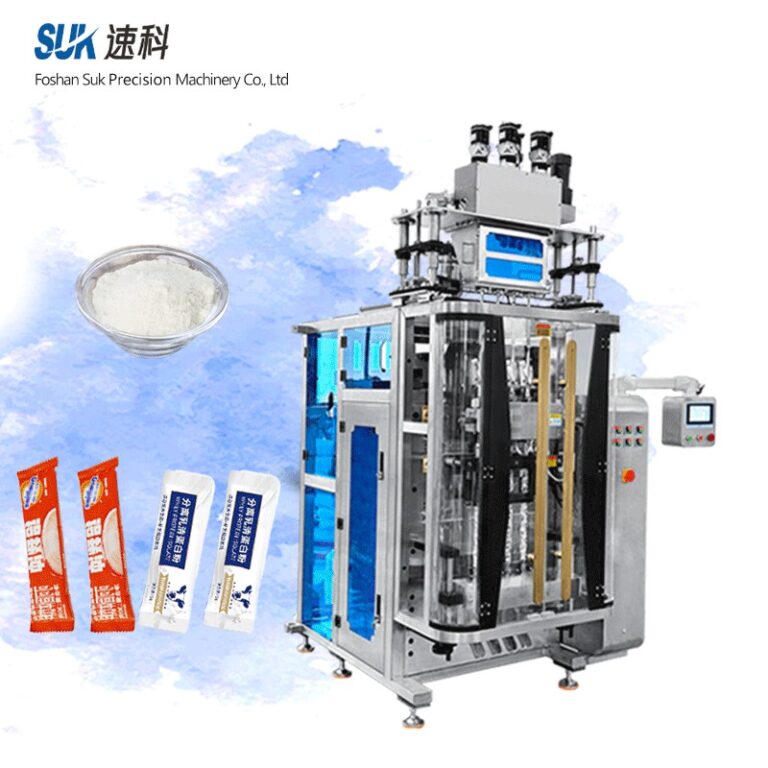 SUK multi-lane salt sachet packaging machine, main product view - real SUK equipment photo